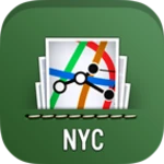 Logo of NYC Subway Map with MTA Bus, L android Application 